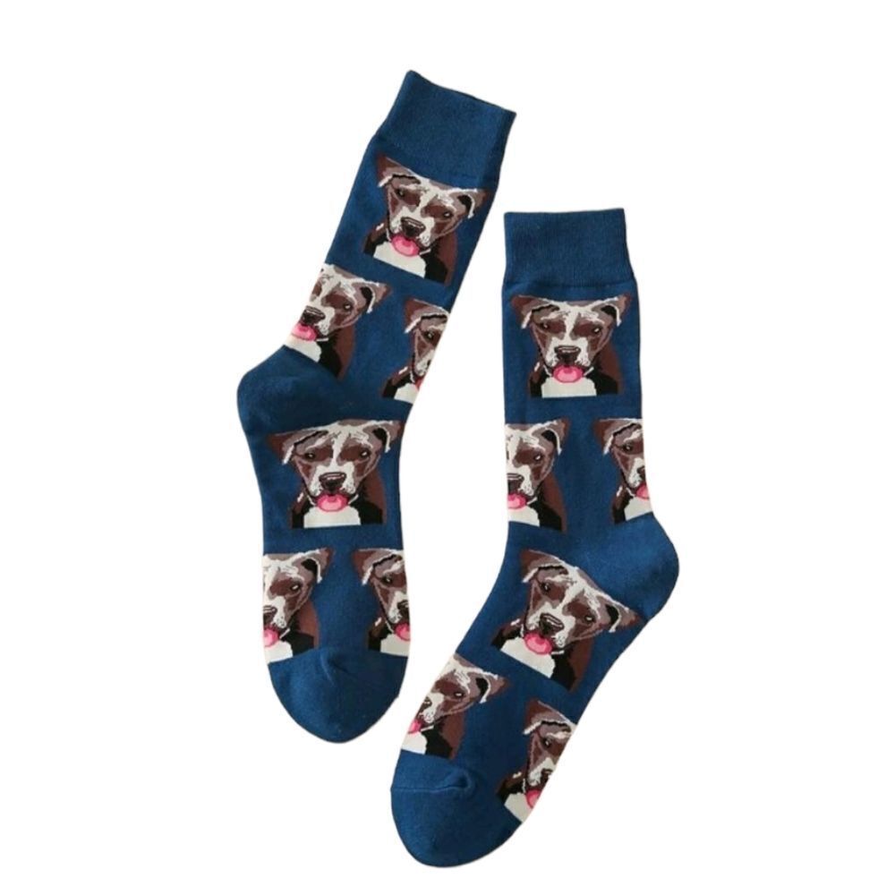 Dog Pattern Novelty Socks - Picture 2 of 5